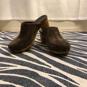 UGG Suede Studded Clog